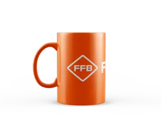 Orange FFB Tasse