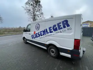 Fliesenleger Fahrzeugbeschriftung
