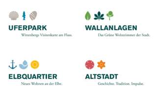 Logo der LAGA 2027 mit Bezug zu den Austragungsorten in Wittenberg – visuelle Verbindung von Eventidentität und regionalem Kontext.