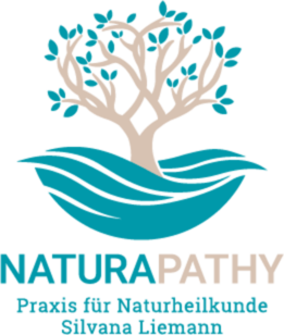 Elegantes und ansprechendes Logo von Naturapathy mit natürlichen Designelementen, das Harmonie und Nachhaltigkeit symbolisiert.