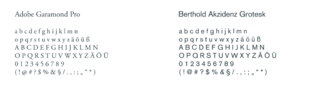 Die offiziell gewählte Schriftart für die LAGA, wie sie im visuellen Auftritt der Landesgartenschau Wittenberg verwendet wird.